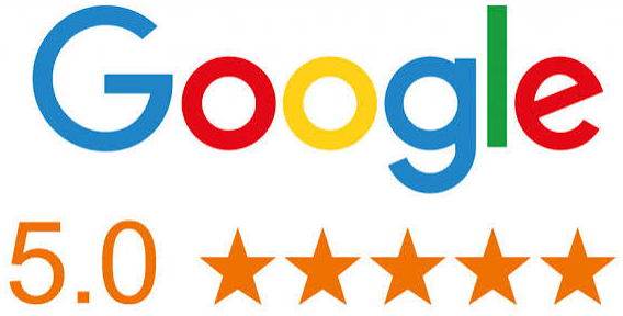 Rated 5.0 stars on Google